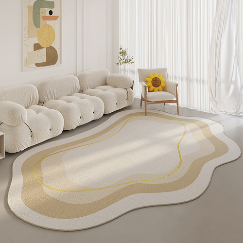 欧格慕茶几客厅ins风圈绒