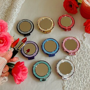 化妆镜手机支架超薄设计粘贴式指环扣桌面支撑防摔防丢追剧自拍多