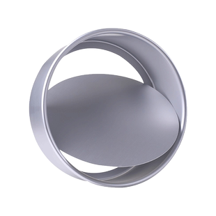 戚风蛋糕模具活底阳极家用烤箱空气炸锅四六八4568寸圆形烘焙工具