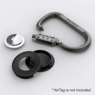 Airtag 锁挂件保护套背包锁登山锁通用锁钥匙扣锁车篮子 Lock密码