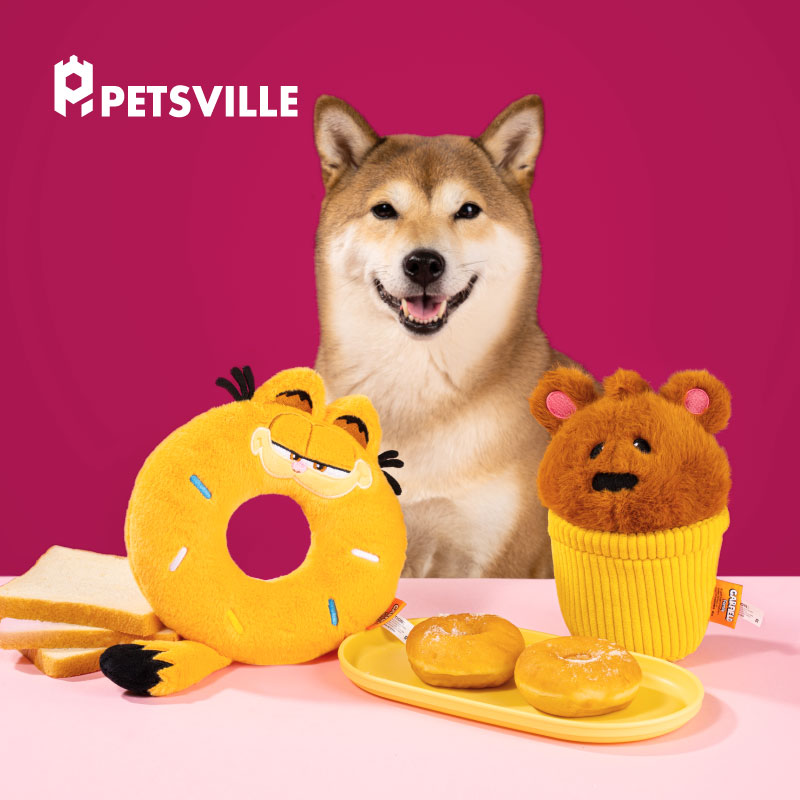 派思维加菲猫甜甜圈布奇玩具