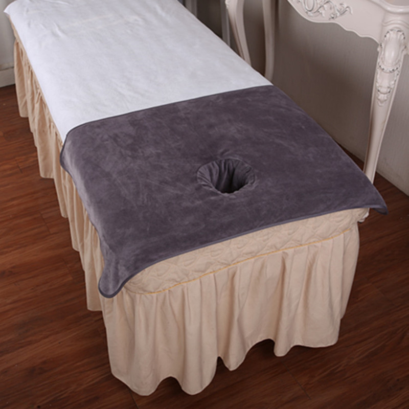 美容院洞巾床头趴巾按摩床垫脸巾