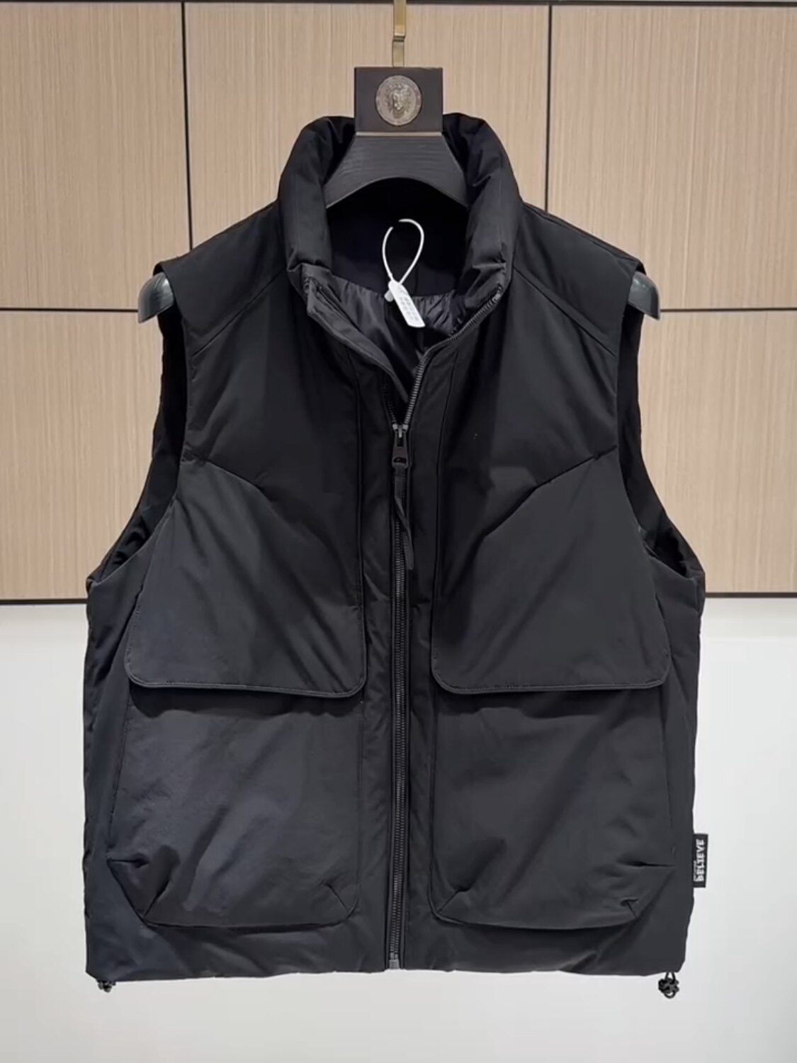 新款男士秋冬立领羽绒棉马甲背心