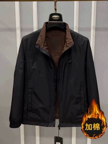 25冬季男士立领二棉夹克潮流外套