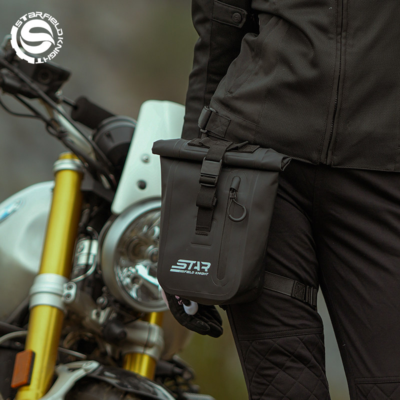 星空骑士腿包摩托车男机车防水反光骑行包女户外运动摩旅斜挎腰包