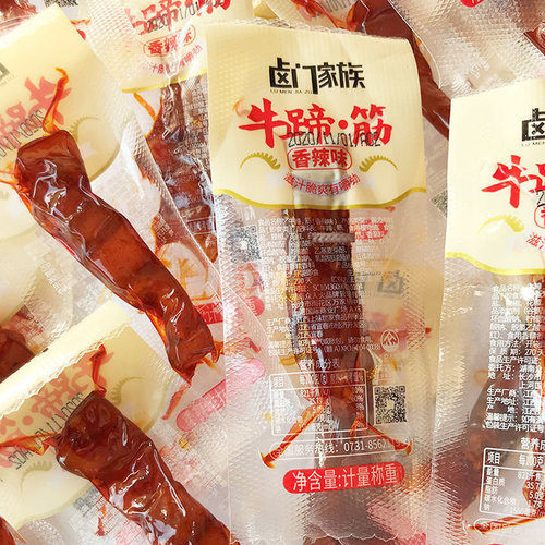 卤门家族牛蹄筋小零食多口味整盒