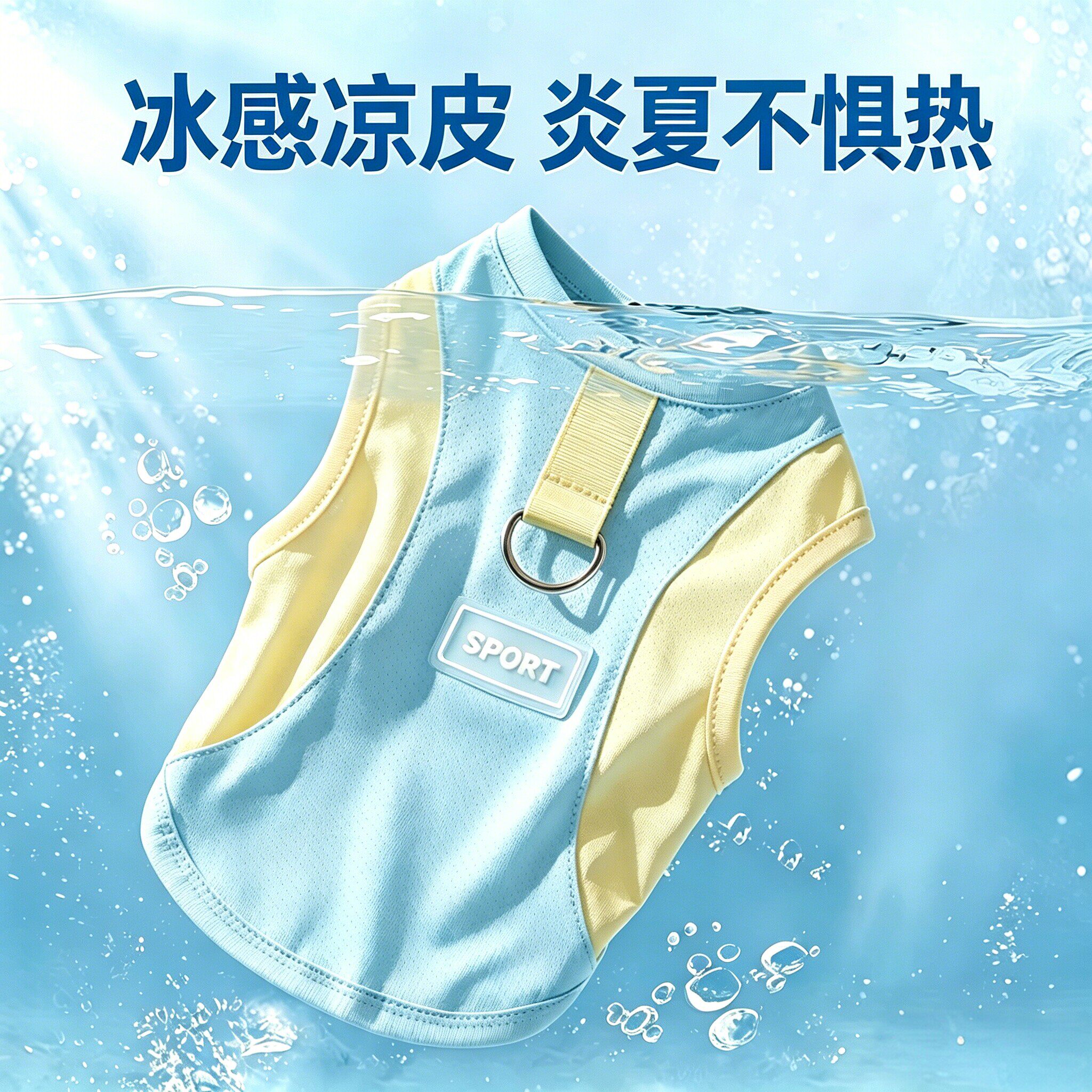 夏季必备!狗狗凉凉衣