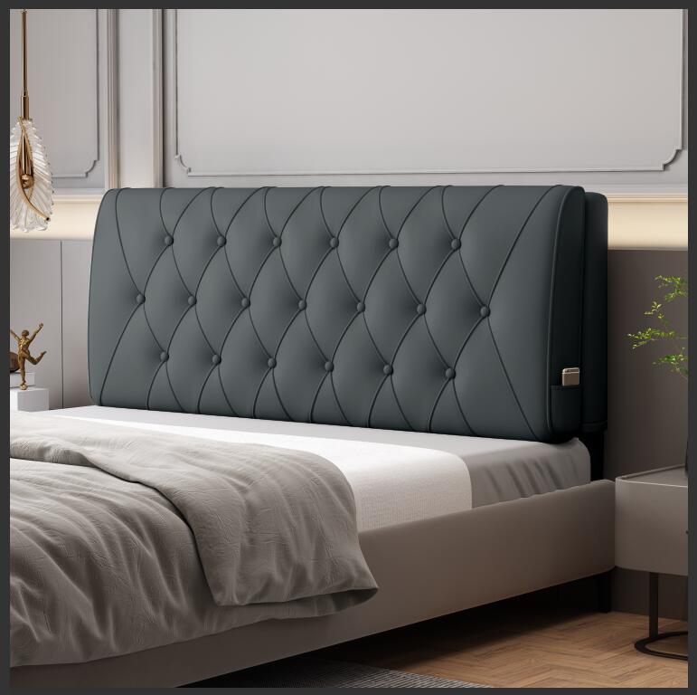 床头软包靠背科技布卧室海绵轻奢