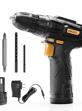 得力工具DL600012充电式起子电钻12V（单电池包）（单位：台）DL6