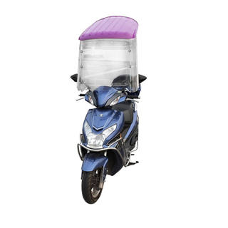 电瓶车雨棚加长全透明7字小型电动车挡雨棚摩托车篷遮阳挡雨伞罩