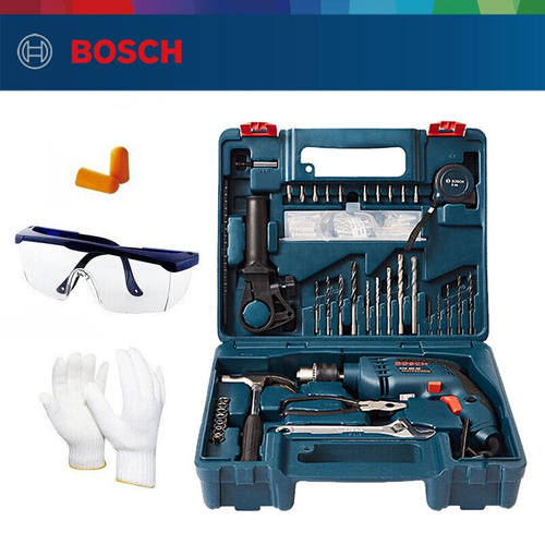 BOSCH博世GSB600RE13毫米600瓦手电钻电动工具箱两用家用多功能冲