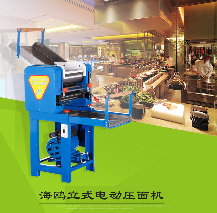 海鸥ho-50型电动压面机商用面条机饺子皮机多功能制面机商用