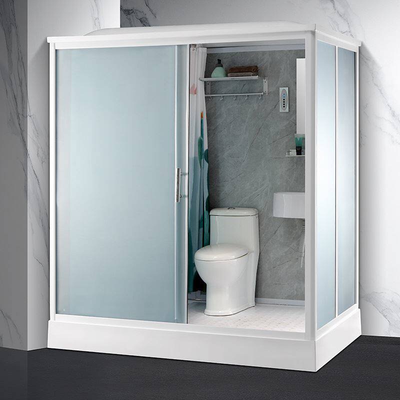 整体淋浴房带马桶洗手盆干湿分离洗澡房一体式卫浴组合浴室厕所