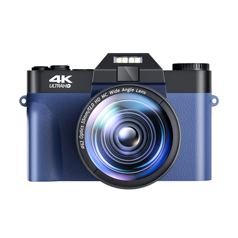 komery高清dc08复古全新单反数码照相机微单学生入门4k自拍家用便