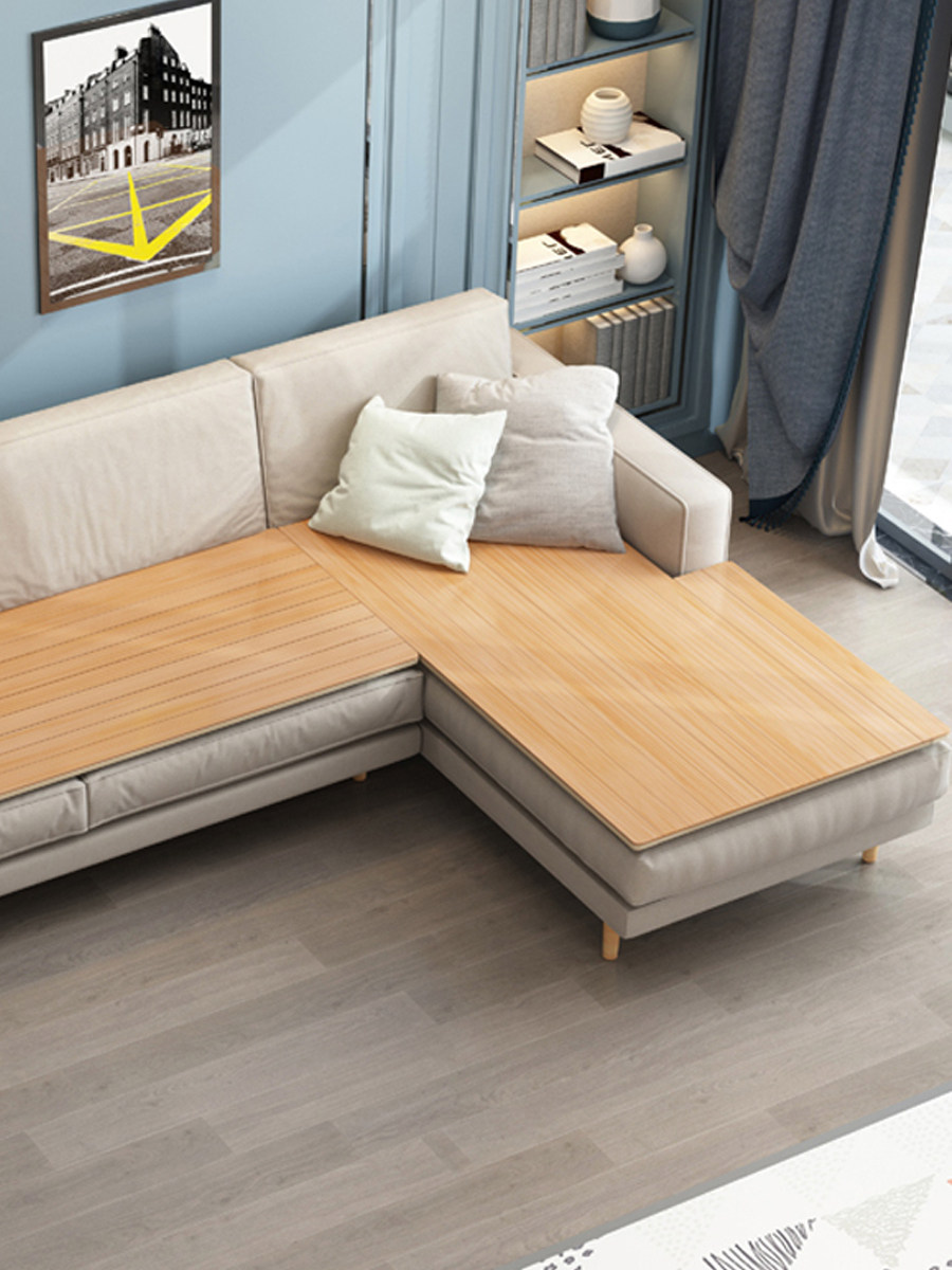 竹子沙发垫硬板座垫竹垫子硬垫加硬地上铺板沙发坐垫夏季凉垫床板