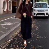 色洋气宽松上衣休闲半身裙女 新款 日本cherry kitty秋季