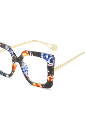 日本cherry kitty 光学镜pc全框架女士镜框个性方形镜框双色镜架