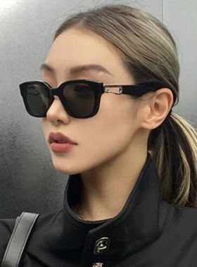 日本cherry kitty回形卡扣装饰陈伟霆太阳镜新款方形潮流小框