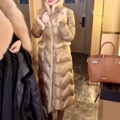 高级感赫本风长款 新款 过膝棉服外套女 kitty冬季 日本cherry