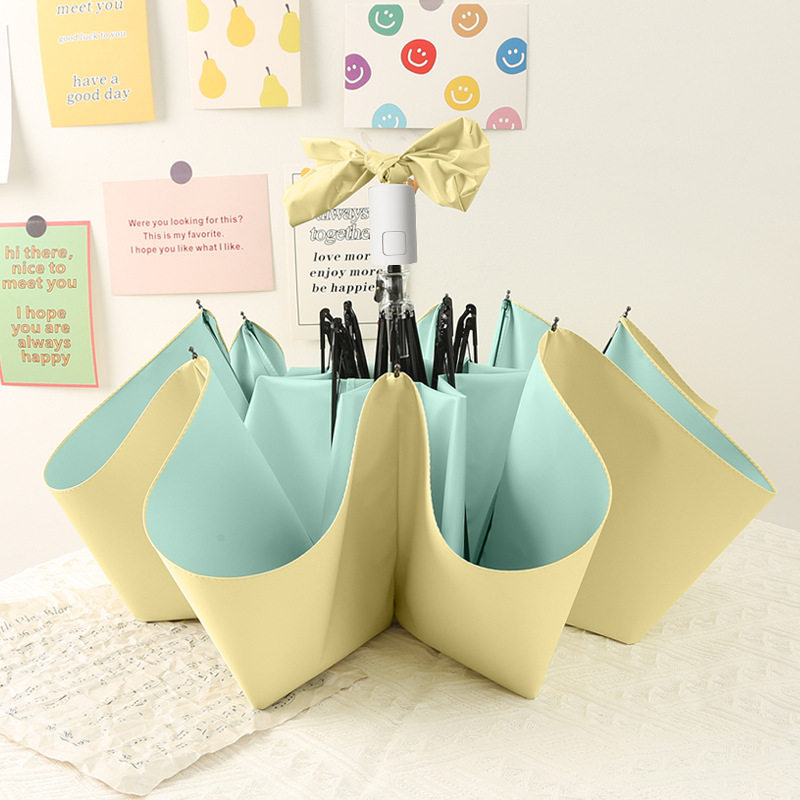 自动手动雨伞女晴雨两用太阳伞防晒防紫外线双层遮阳高颜值公主风,居家日用,伞,淘宝优惠券,粉丝福利购,淘宝优惠卷