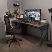 学生学习写字台办公桌简易电脑桌电竞桌台式 简约家用书桌卧室桌子