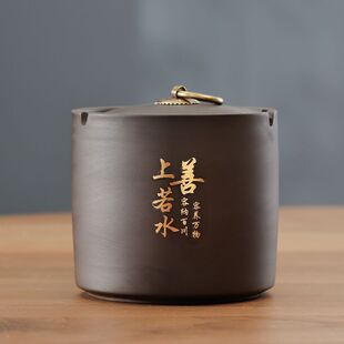 烟灰缸家用复古大容量办公室烟灰盅带盖防风防飞灰多功能客厅卧室