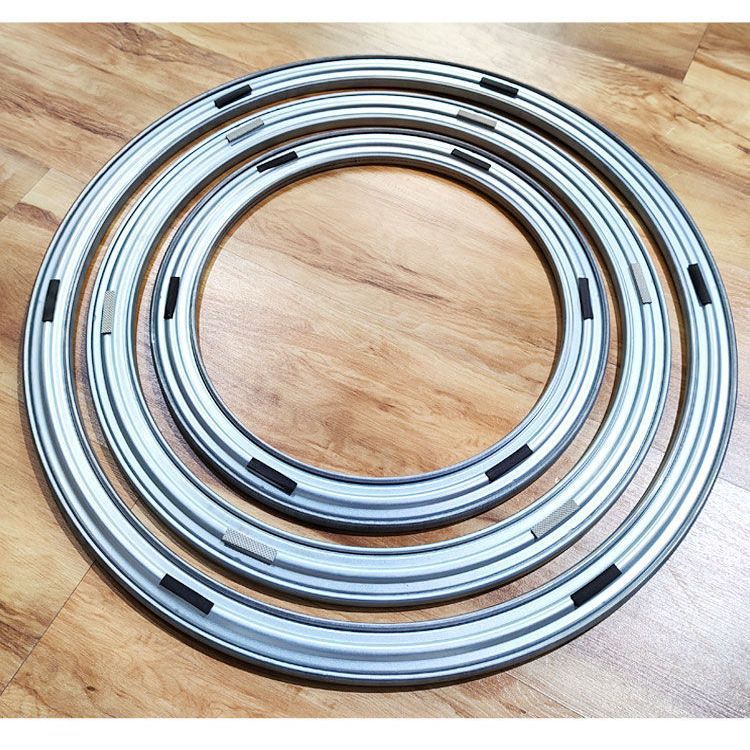 餐桌转盘底座转芯红木质大理石圆形桌轴承旋转器轨道饭桌转圈转轴