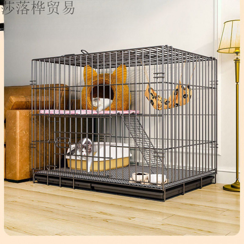 猫笼子家用带厕所一体室内两层不占地方超大自由空间猫窝猫屋别墅
