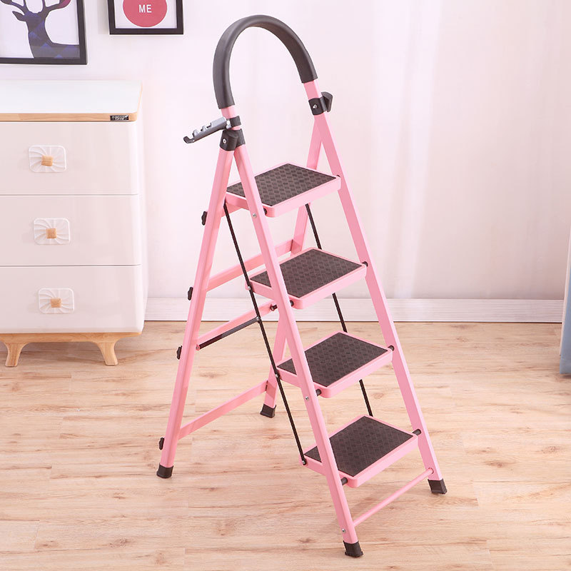 梯子室内人字梯家用折叠四五六步加厚伸缩多功能移动扶梯踏板爬梯