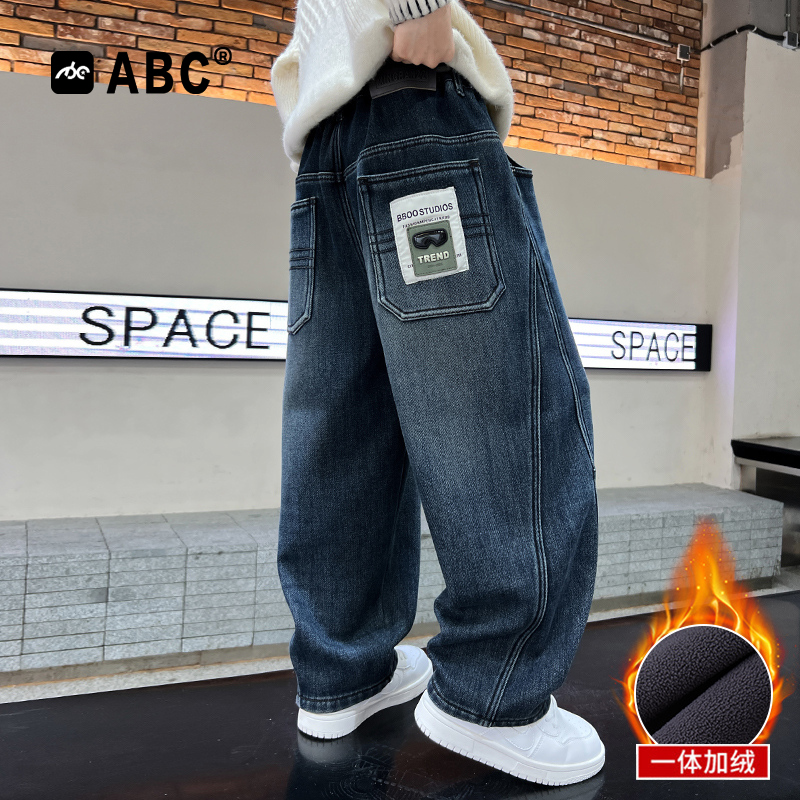 ABC品牌童装男童牛仔裤