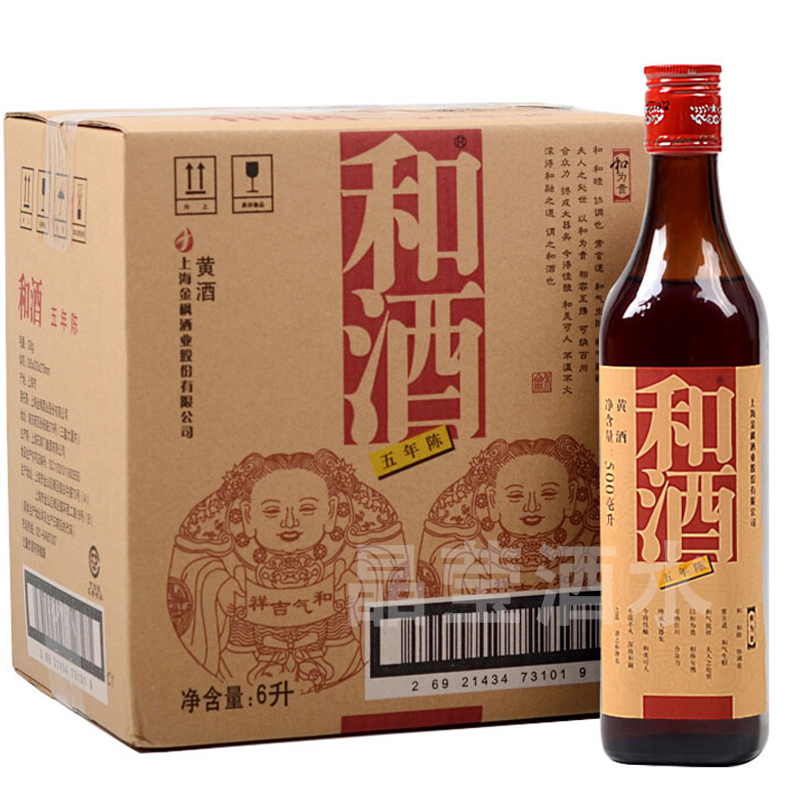 和酒五年陈500ml*12瓶米酒
