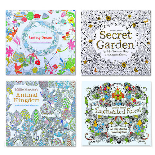 Secret garden Lost ocean Coloring Books For Adults 24pages