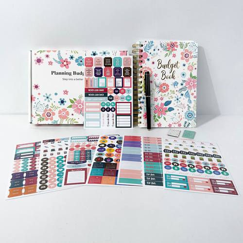 budget planner saving money book weekly monthly bill organiz