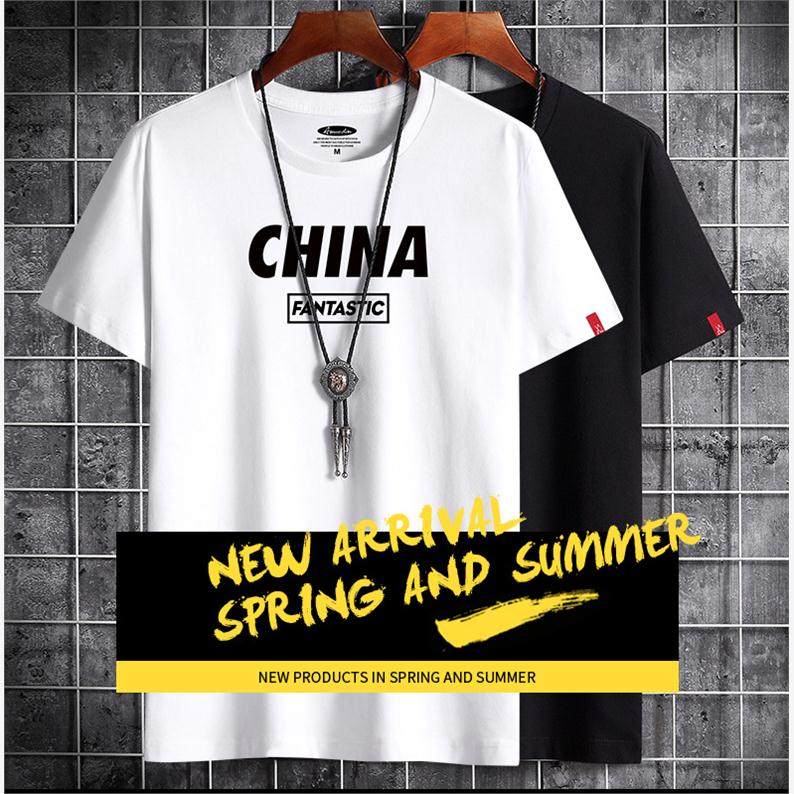 Casual short sleeve T-shirt for men and women男女休闲短袖T恤