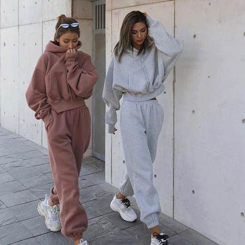 2022休闲运动服костюмы winter clothes women sport suit