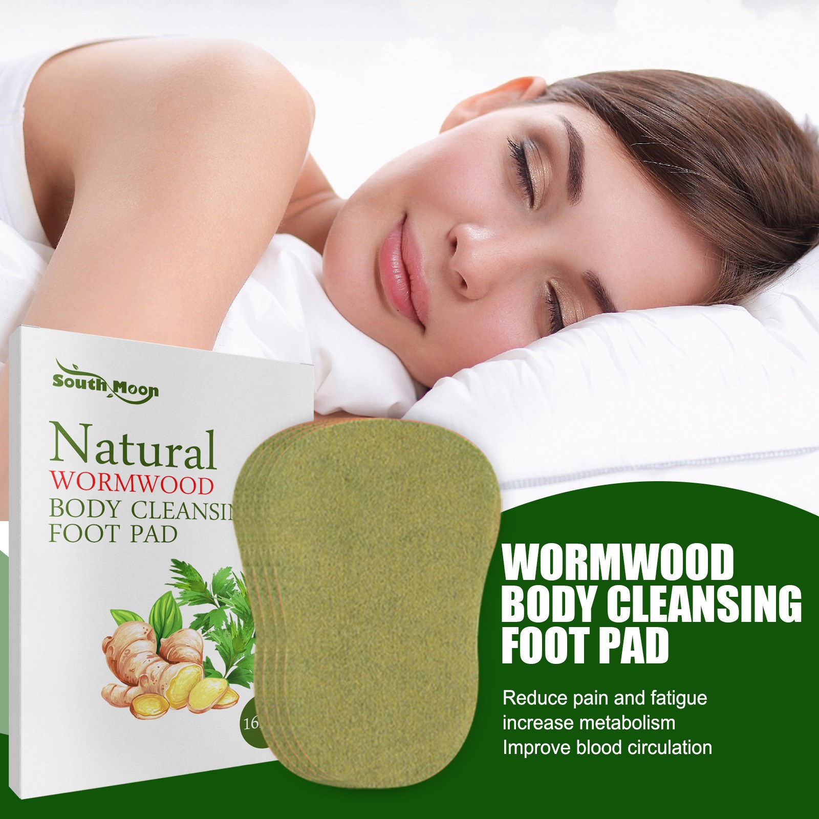 wormwood body cleaning foot patch relieves body pressure and