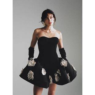 Bandage Mini Strapless Gowns Dresses Party Dress Sexy