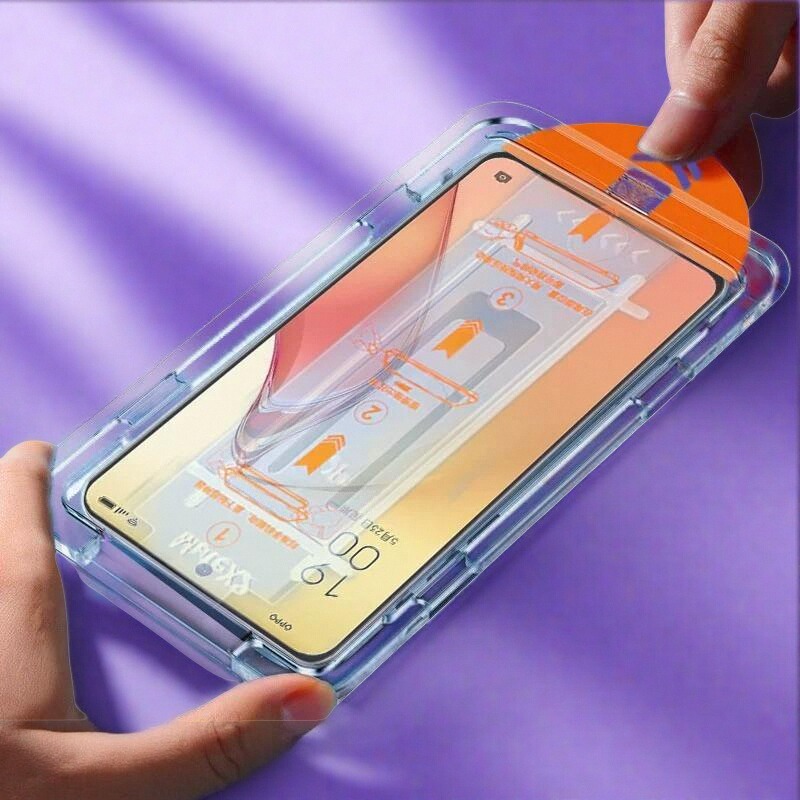 精菲适用于opporeno8钢化膜reno5/6手机reno7/3/4se无尘仓秒贴r17/r15全屏高清oppok11/k10k9x贴膜oppoa96a72