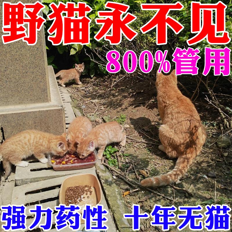 野猫专用药室内外长效强力逮三步气味爬车乱尿驱除流浪猫药粉喷雾
