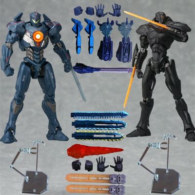 环太平洋2机甲模型复仇流浪者关节可动可发光手办机器人玩具摆件