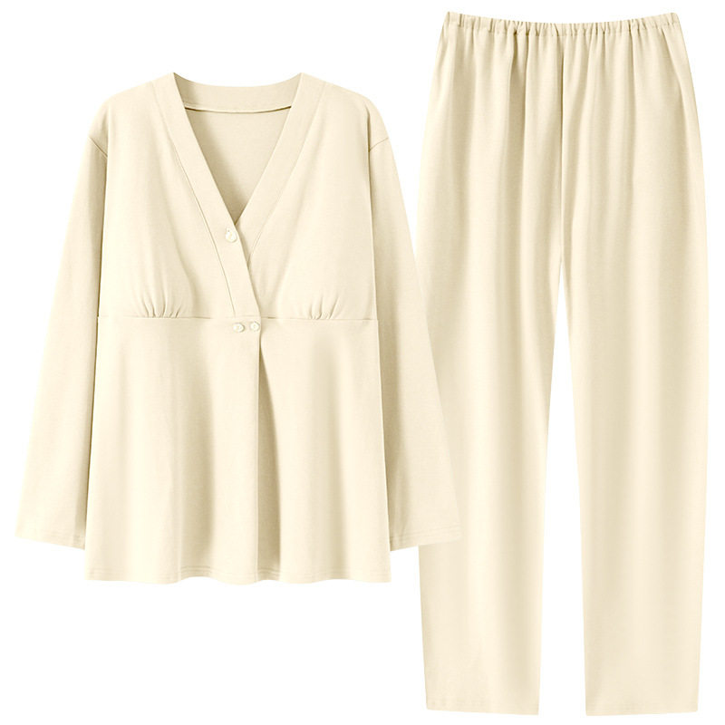 新款月子服睡衣带胸垫产前产后纯棉柔软亲肤套装春秋冬喂奶孕期,孕妇装/孕产妇用品/营养,哺乳衣/月子服,淘宝优惠券,粉丝福利购,淘宝优惠卷
