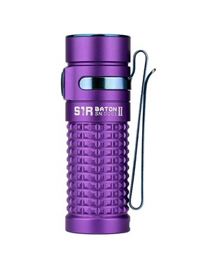 New  S1R Baton II Purple 1000 lumens pocket light compact re