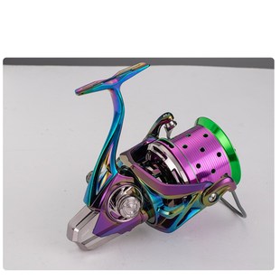 Fishing Reel Dazzle Metal Long - Range hrowing Wheel Spinnin