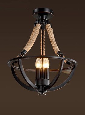 Vintage retro chandelier restaurant cafe living room bar  lk