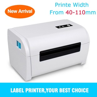 4 Inches hermal Barcode Shipping Label Printer er Printing M