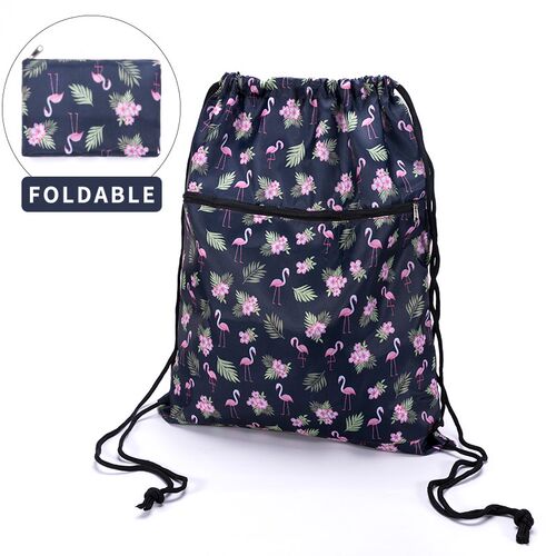 Foldable Waterproof String Backpack for Gym Workout Outdoor