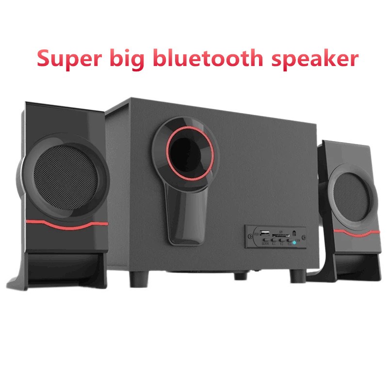 super big Computer Speakers music center column Multimedia S