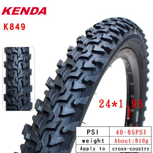 mountain bike tire k849 steel wire 24 26 inch 24 * 1.9