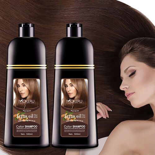 Essence Black Hair Dye Shampoo Covering Hair Permanent Hair