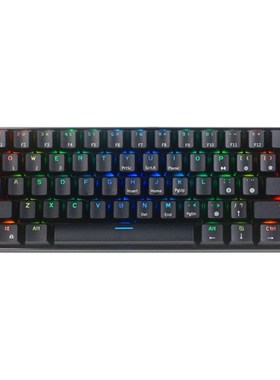 61 Key Bluetooth Keyboard, Wired / Wireless Dual Mode Mecha